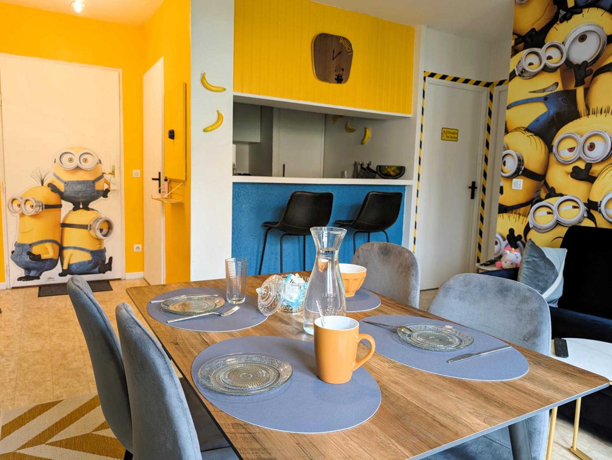 Le Repaire Des Minions - 10' Disney - Familial บายญี-โรแม็งวีเญร์ ภายนอก รูปภาพ