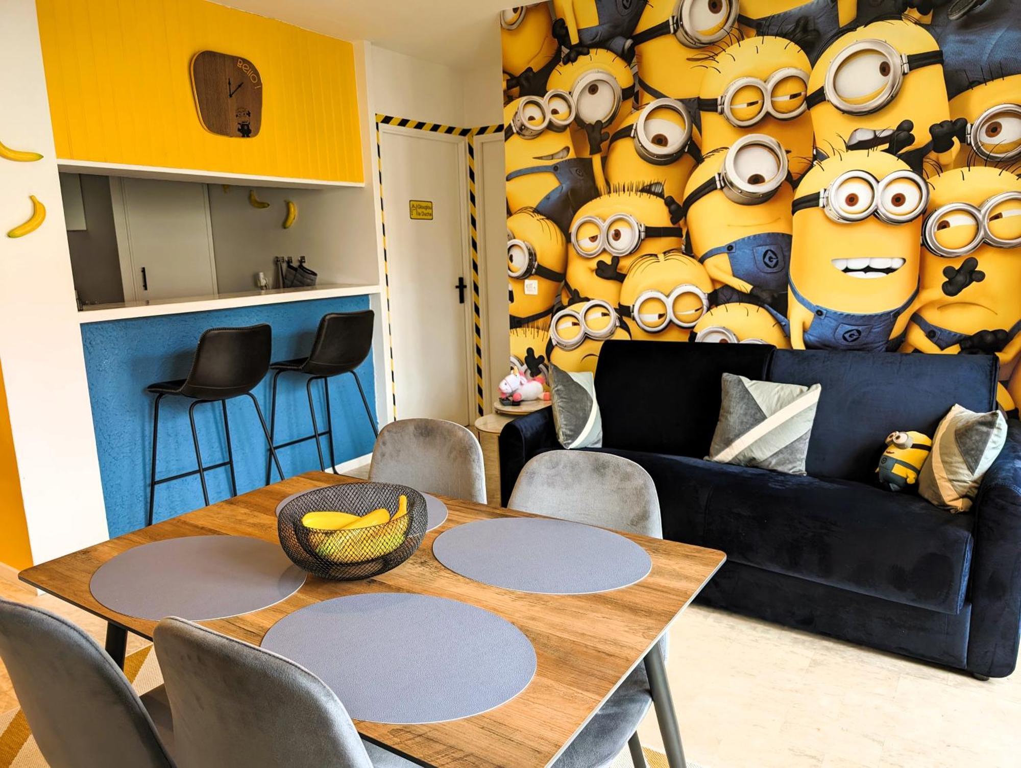 Le Repaire Des Minions - 10' Disney - Familial บายญี-โรแม็งวีเญร์ ภายนอก รูปภาพ