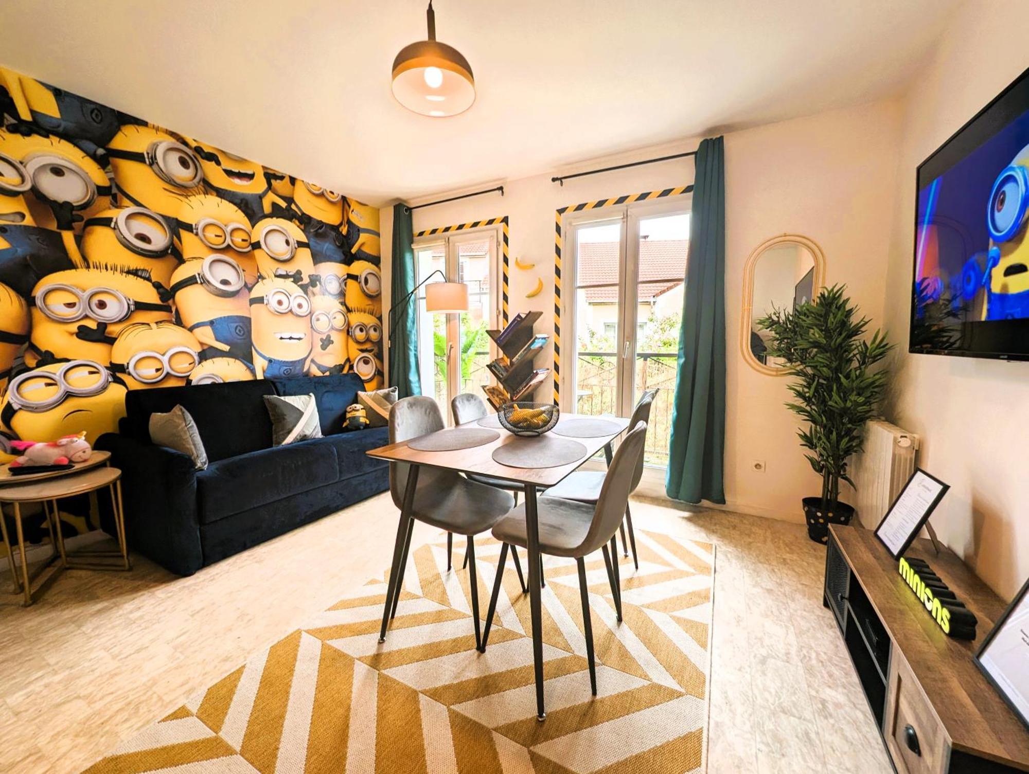 Le Repaire Des Minions - 10' Disney - Familial บายญี-โรแม็งวีเญร์ ภายนอก รูปภาพ