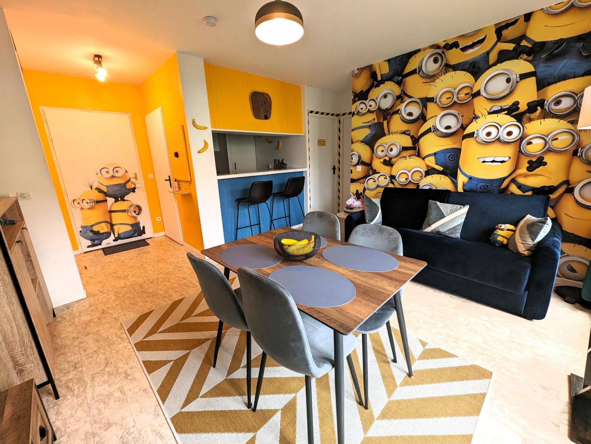 Le Repaire Des Minions - 10' Disney - Familial บายญี-โรแม็งวีเญร์ ภายนอก รูปภาพ