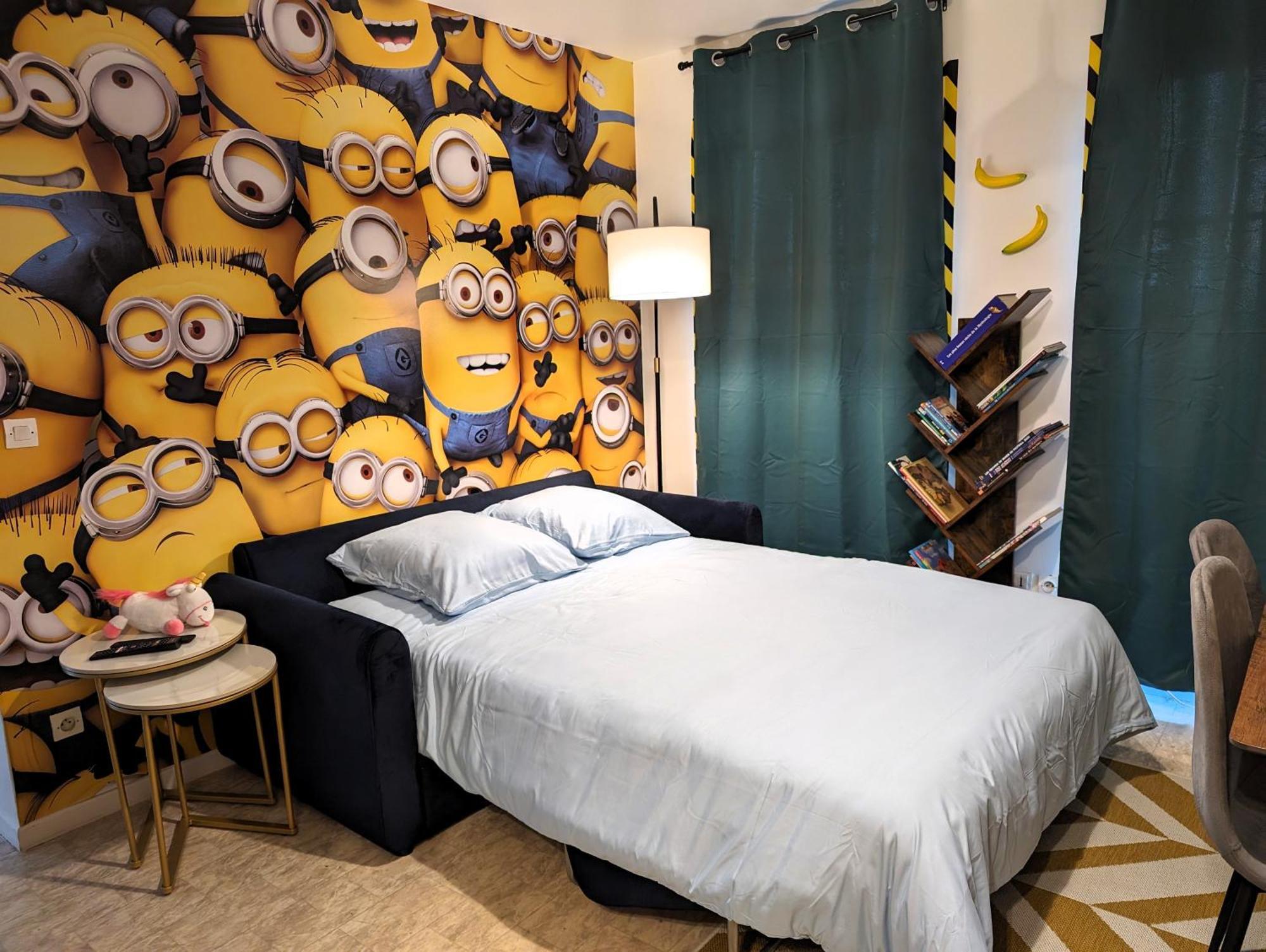 Le Repaire Des Minions - 10' Disney - Familial บายญี-โรแม็งวีเญร์ ภายนอก รูปภาพ