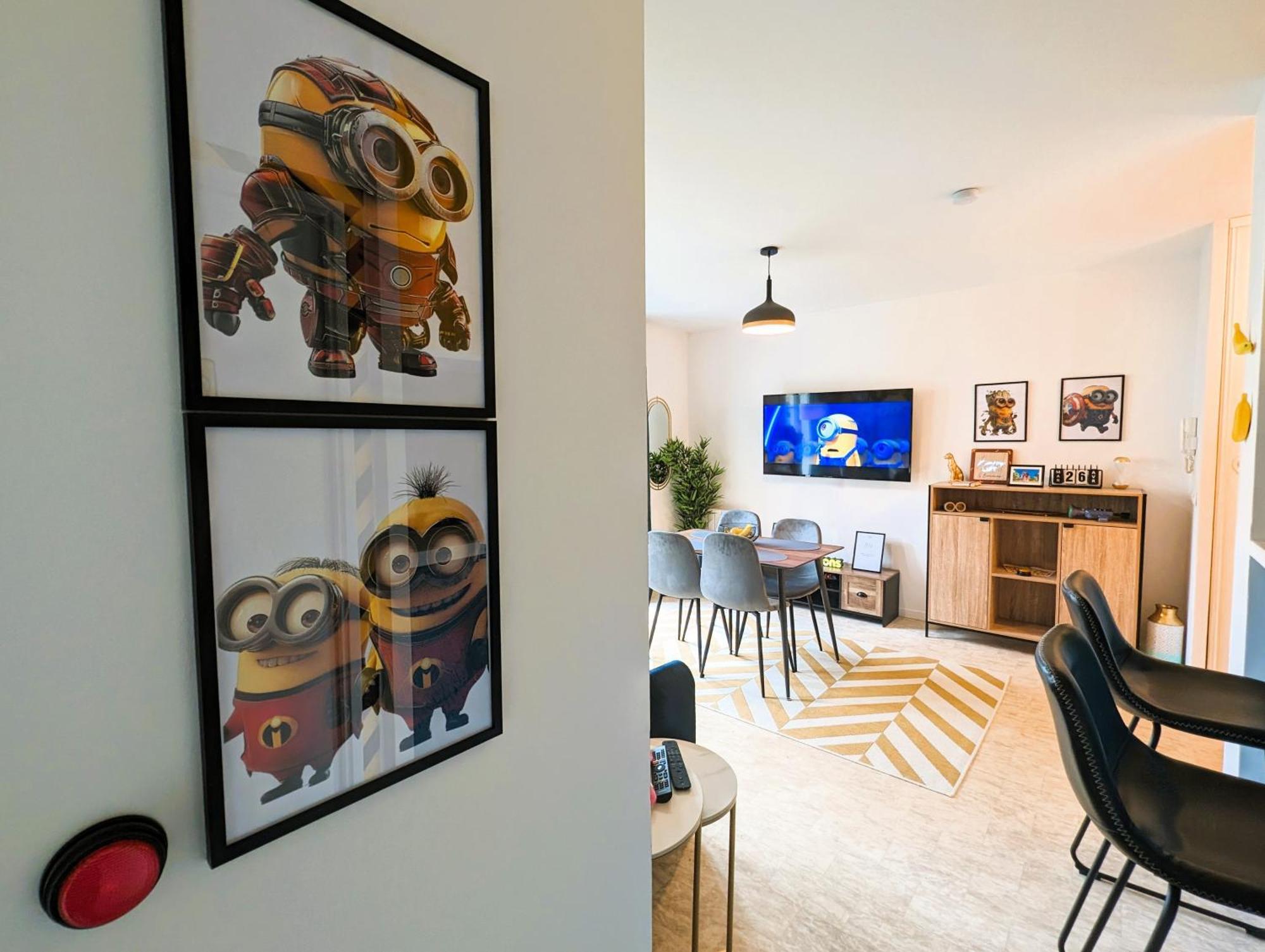 Le Repaire Des Minions - 10' Disney - Familial บายญี-โรแม็งวีเญร์ ภายนอก รูปภาพ