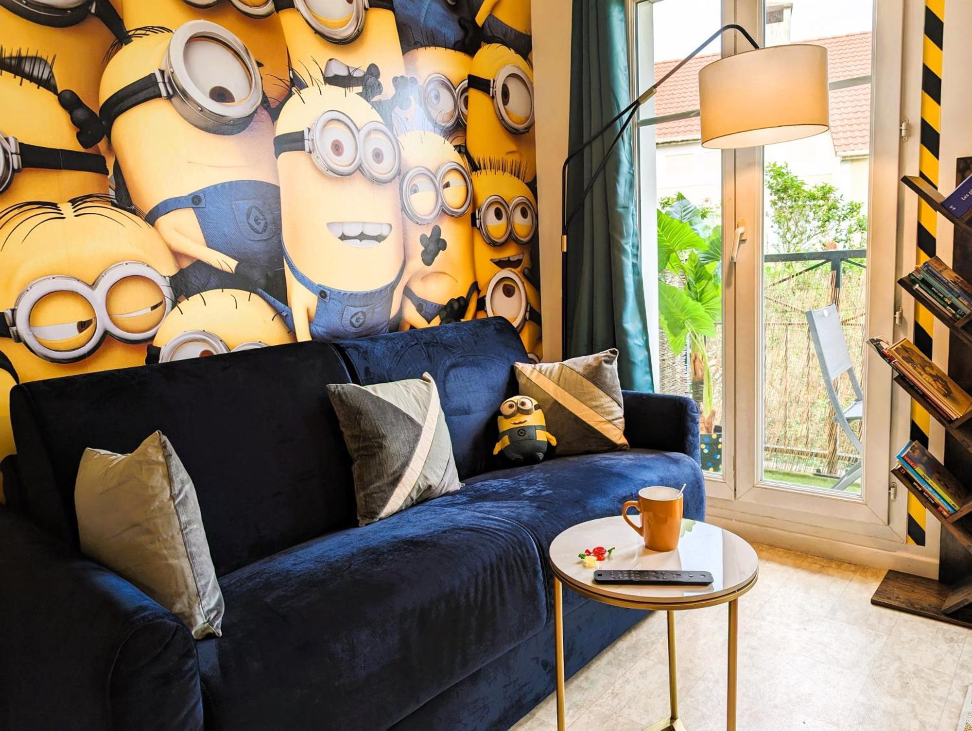 Le Repaire Des Minions - 10' Disney - Familial บายญี-โรแม็งวีเญร์ ภายนอก รูปภาพ