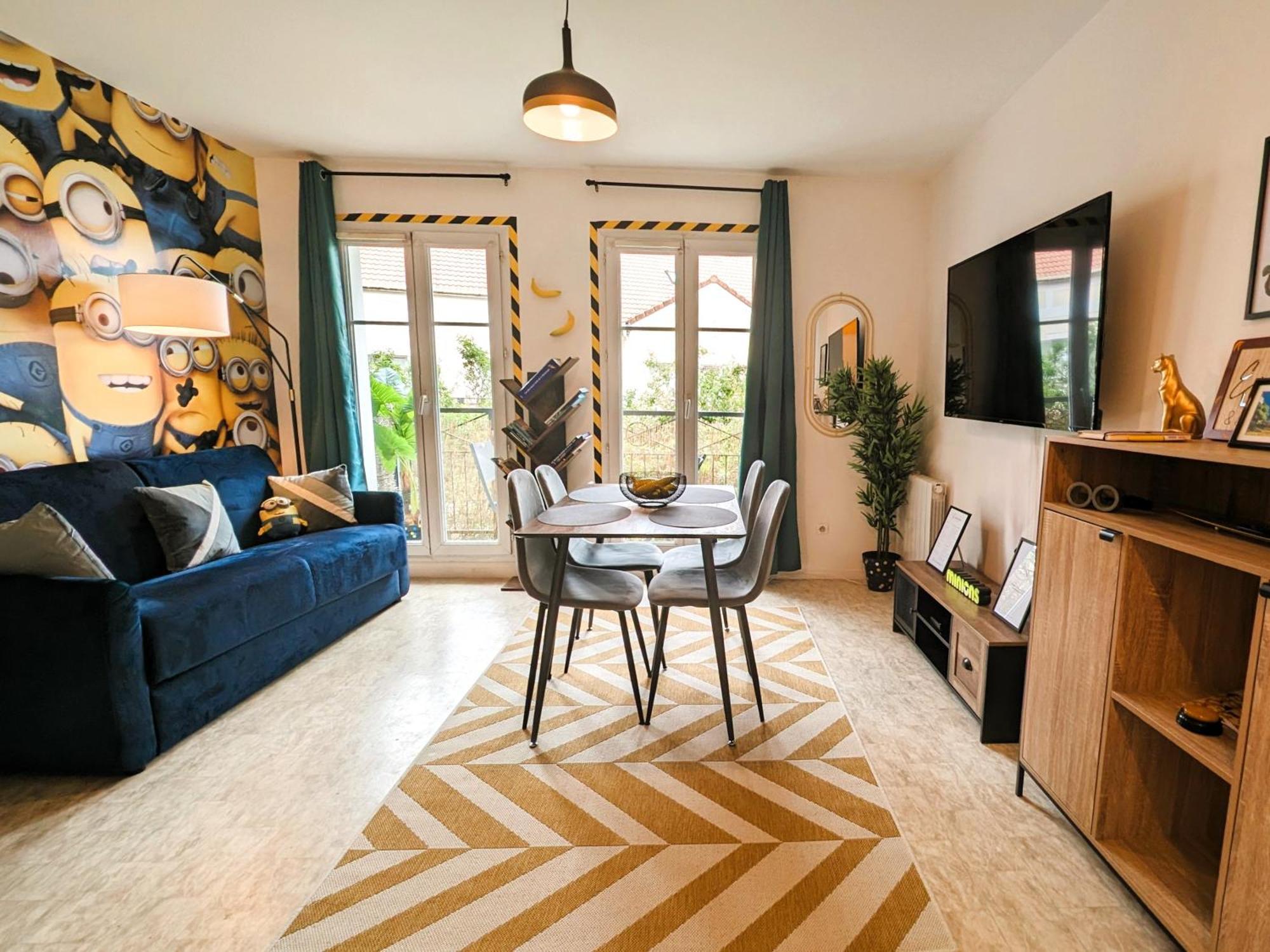 Le Repaire Des Minions - 10' Disney - Familial บายญี-โรแม็งวีเญร์ ภายนอก รูปภาพ